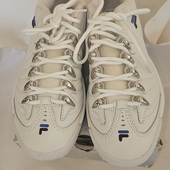 Vtg Fila M'S Disruptor 2002 Embroider White/ Blk/ Royal 7,5 - Picture 2 of 16